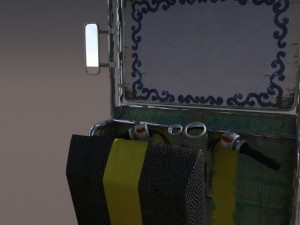 old rickshaw tuk tuk 3D 模型