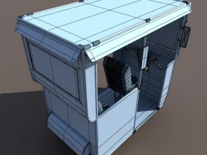 old rickshaw tuk tuk 3D Model