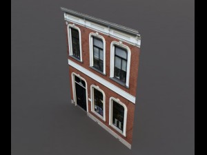 apartment house 57 low poly 3D Модель