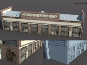 warehouse Modèle 3D