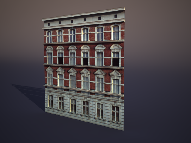 apartment house 19 3D Model .c4d .max .obj .3ds .fbx .stl .blend 