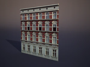 многоквартирный дом 19 3D Модель