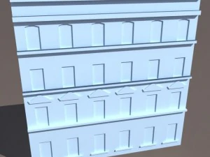 apartment house 19 3D Model
