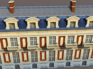 apartment house 104 low poly 3D Model