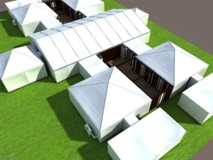 event tents 3D Model