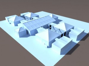 event tents 3Dモデル