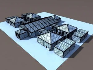event tents 3D Model