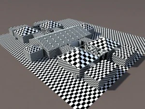 event tents 3D Model
