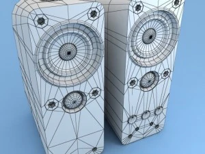 speaker 3D Model