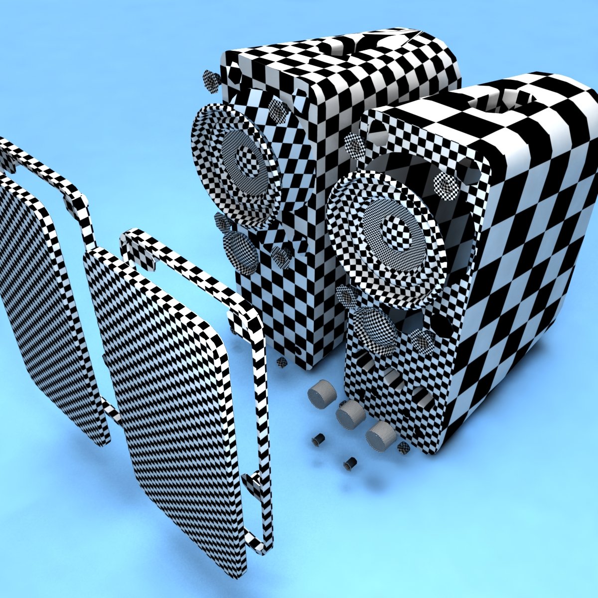Speaker 3d model