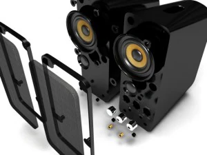speaker 3D Model