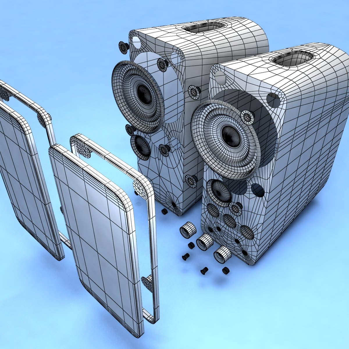 Speaker 3d model