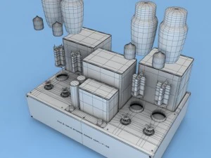 amplifier 3D Model