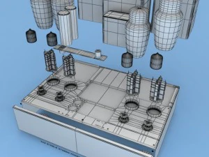 amplifier 3D Model