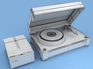 turntable 3D Model