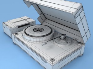 turntable 3D Model