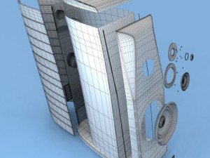 speaker hifi Model 3D