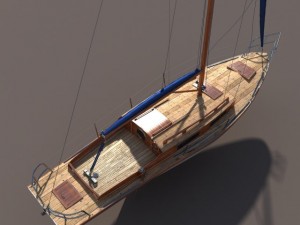 sailboat 3D Модель