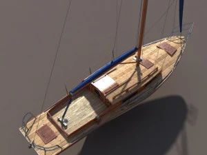 ヨット 3Dモデル