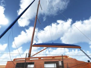 ヨット 3Dモデル