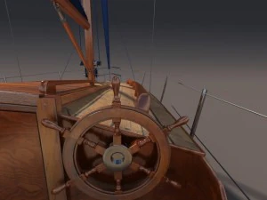 ヨット 3Dモデル