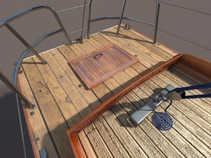 ヨット 3Dモデル