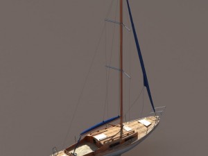 sailboat 3D Модель