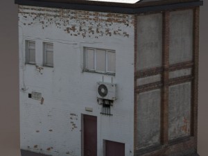 store house low poly Modelo 3D