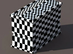 factory low poly 3d building 3D Model