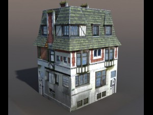 apartment house 44 3D 模型