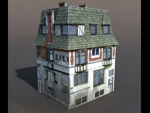 apartment house 44 3D Model
