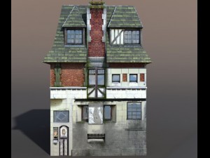 apartment house 44 Modèle 3D