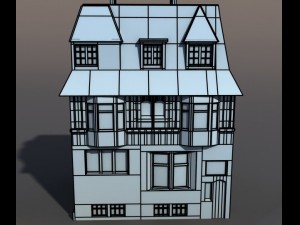 apartment house 44 Modèle 3D