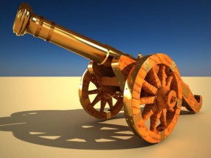 cannon miniature Modelo 3D