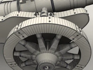 cannon miniature 3D Model