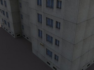 residential buildings pack Model 3D