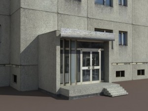 residential buildings pack Model 3D