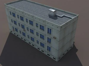 residential buildings pack 3D Model