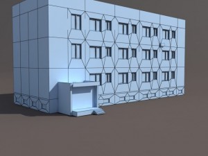 residential buildings pack Model 3D