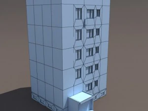residential buildings pack 3D Model