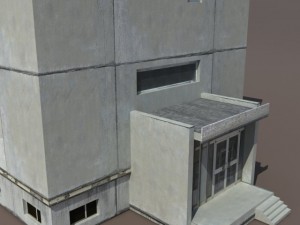 residential buildings pack Model 3D