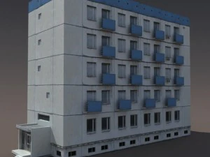 residential buildings pack 3D Model