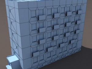 residential buildings pack Model 3D