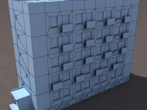 residential buildings pack 3D Model