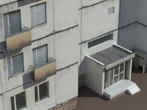 residential buildings pack Model 3D
