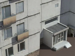 residential buildings pack 3D Model