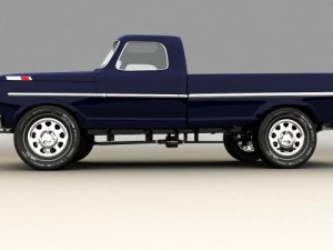 raccoglitore blu Modello 3D