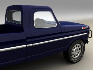 raccoglitore blu Modello 3D