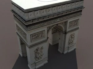 arco di trionfo Modello 3D