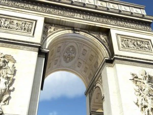 arco di trionfo Modello 3D